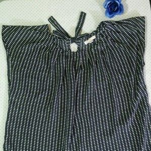 Lauren Conrad women's 💛 heart print shirt